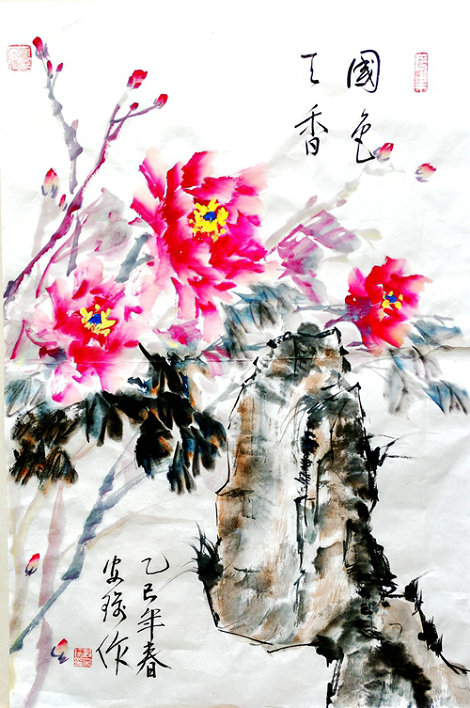 翠益風(fēng)流 素華映月——殷安瑜（軍旅書(shū)法家、畫(huà)家）繪畫(huà)作品展